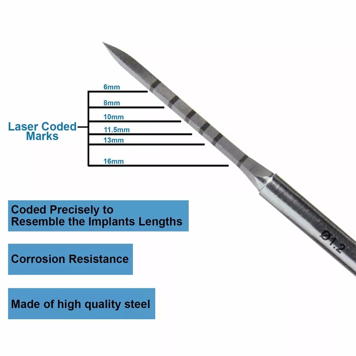 Dental Implant Lance Pilot Drill