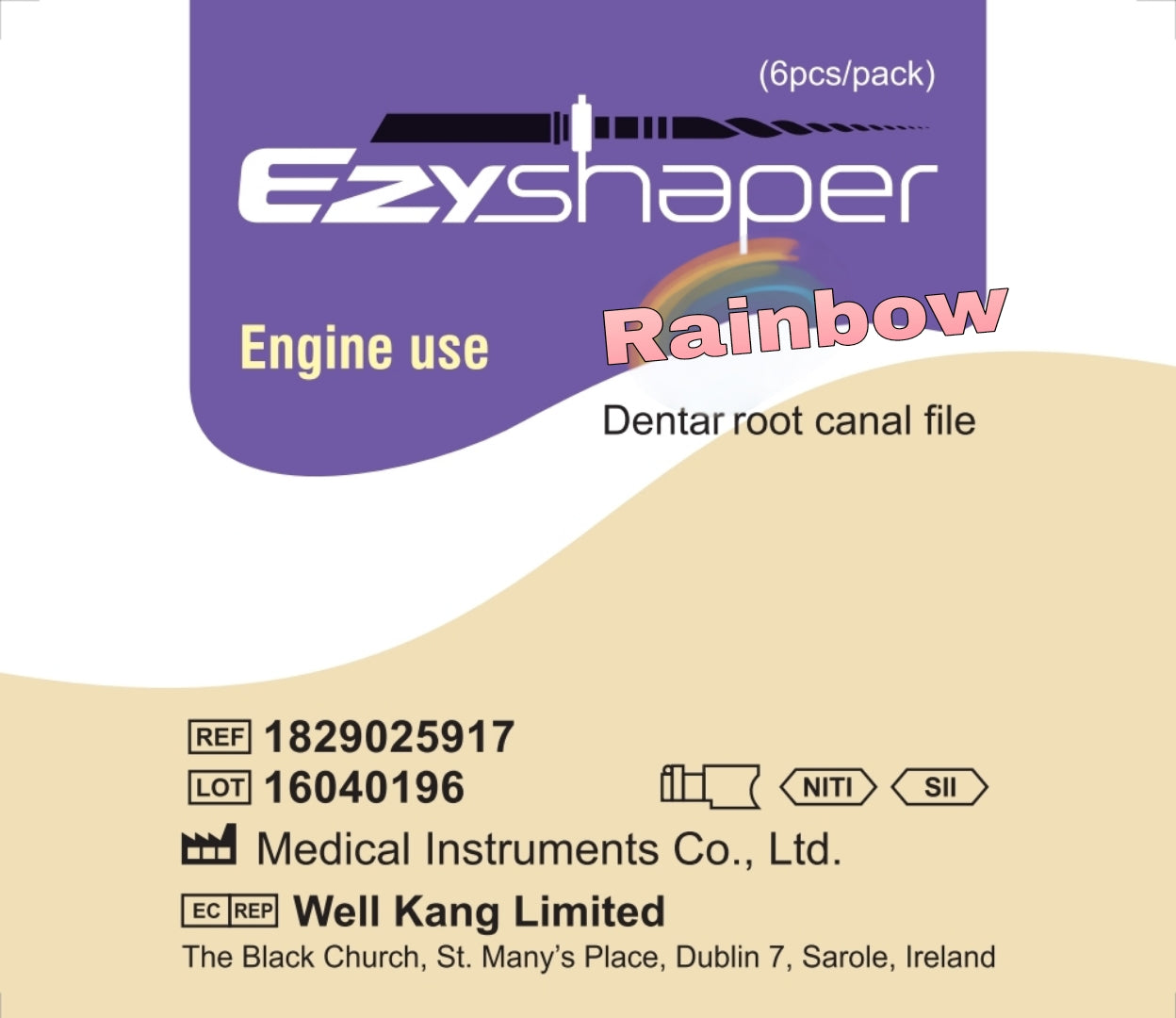 Ezyshaper Rainbow (Root Canal File)