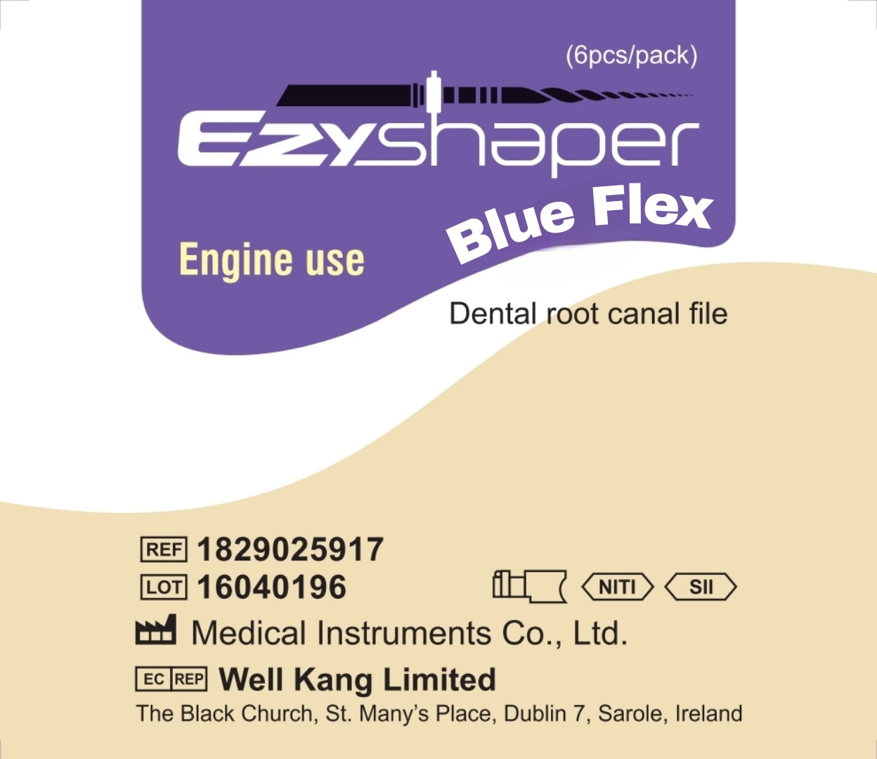 Ezyshaper Blue Flex Rotary Files